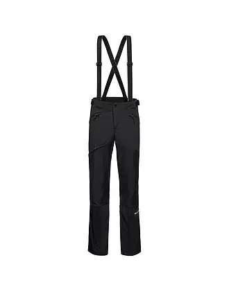 MAMMUT | Herren Softshell Tourenhose Eiger Nordwand Pro mit Träger | schwarz